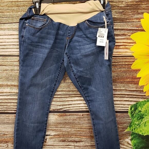 Jessica Simpson Maternity pull on jean pants 👖 - Picture 1 of 5